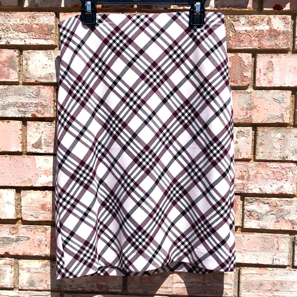 Women’s Express Plaid Pencil Skirt